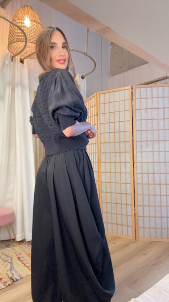 Soraya Draped Harem Pants – Light Soft Flow”