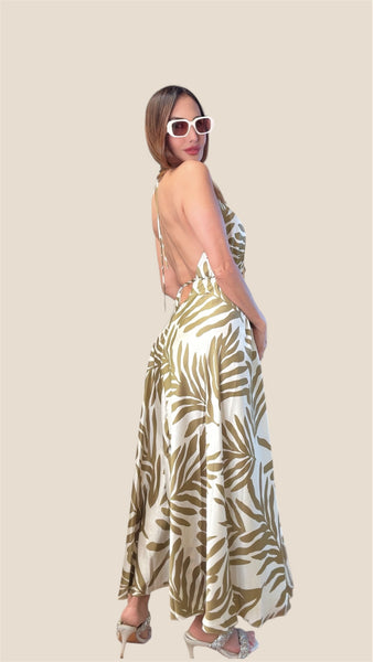 "Kaia's Island Oasis Midi Dress"