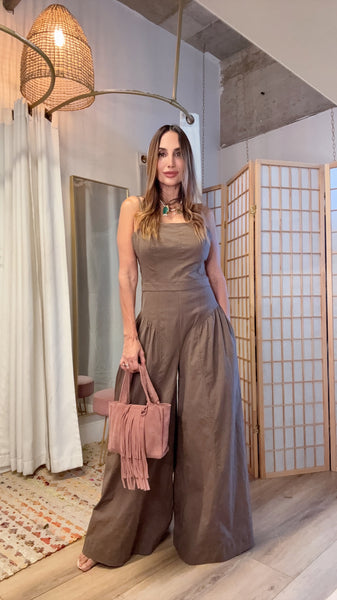 Cocoa Muse Wide-Leg Jumpsuit