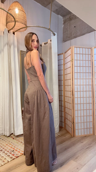 Cocoa Muse Wide-Leg Jumpsuit