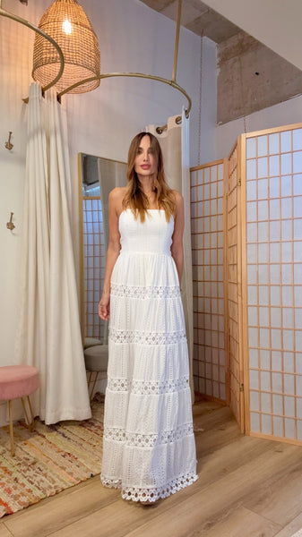 Breeze Bay Halter Maxi Dress