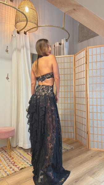 Lavinia lace dress cut out
