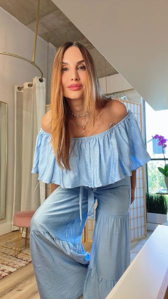 Oceana baby blue set