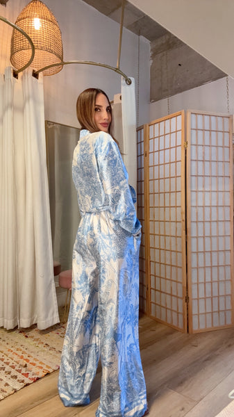 Sky Toile Relaxed Set