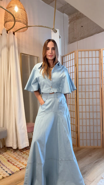 Cap Ferrat Denim Set