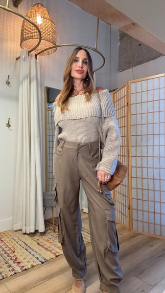 Marlowe Cargo Pants –  harem silhouette