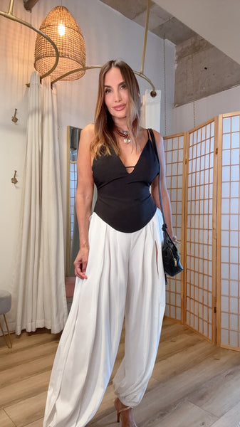 Monroe Colorblock Harem Jumpsuit