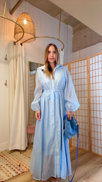 Celestia Pearl Whisper Maxi Dress