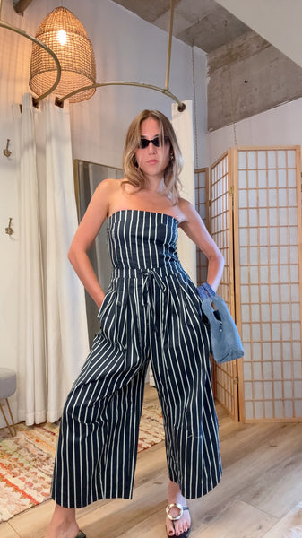 Positano Stripe Jumpsuit