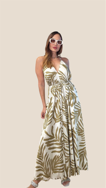  "Kaia's Island Oasis Midi Dress"