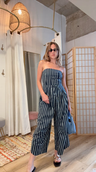 Positano Stripe Jumpsuit