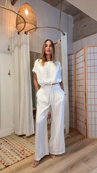 Lumière Satin Flow Set