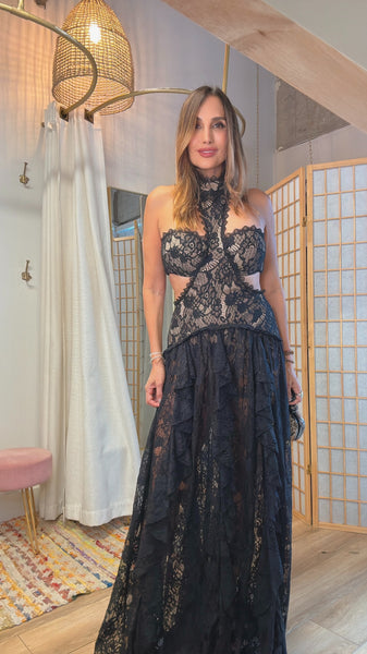 Lavinia lace dress cut out