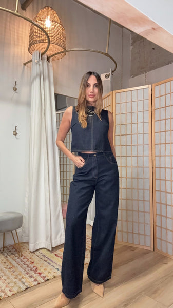 Seville Dark Denim Set