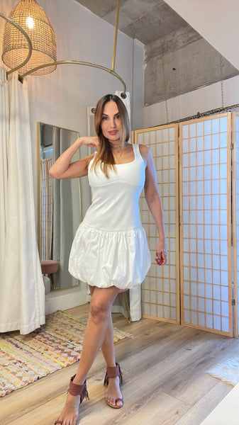 Kate ballon skirt tank dress