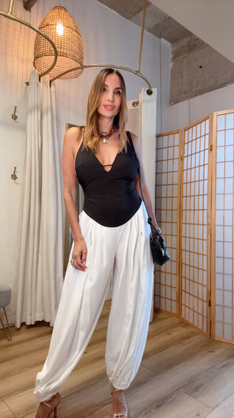 Monroe Colorblock Harem Jumpsuit