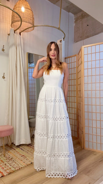 Breeze Bay Halter Maxi Dress