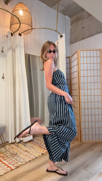 Positano Stripe Jumpsuit