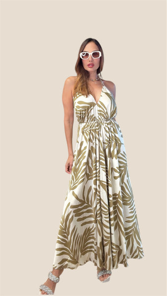 "Kaia's Island Oasis Midi Dress"