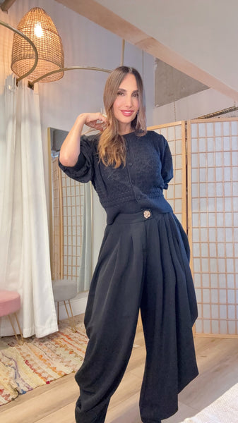 Soraya Draped Harem Pants – Light Soft Flow”