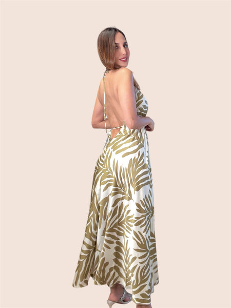  "Kaia's Island Oasis Midi Dress"