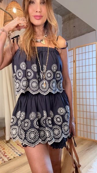 Marlow Eyelet Embroidered Set