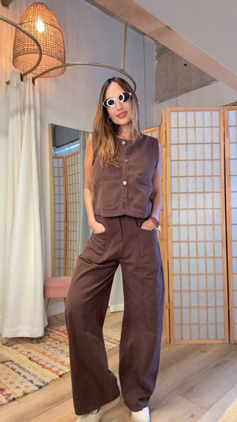 Marvelle Chocolate Cotton Set