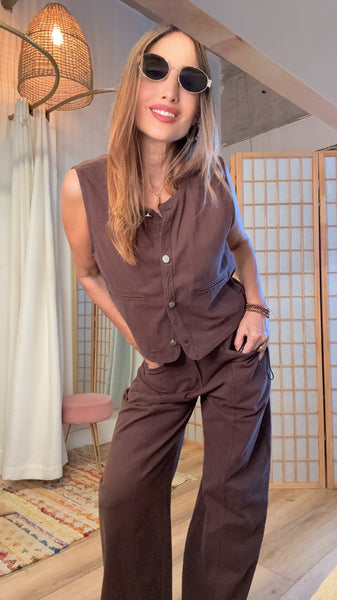 Marvelle Chocolate Cotton Set