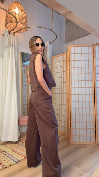 Marvelle Chocolate Cotton Set