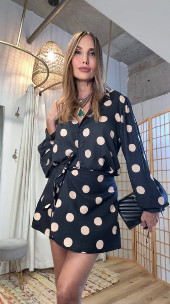 Paloma Polka Dot Skort Set