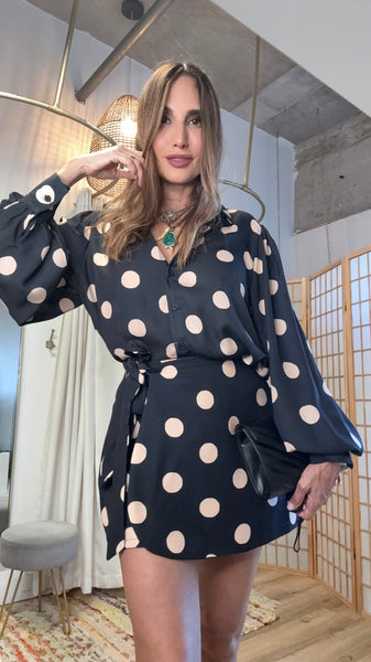 Paloma Polka Dot Skort Set