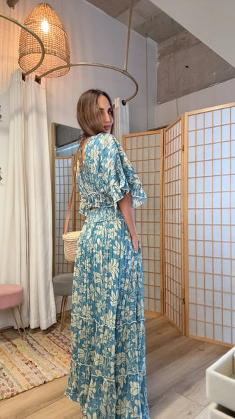 Blue Haven Floral Set