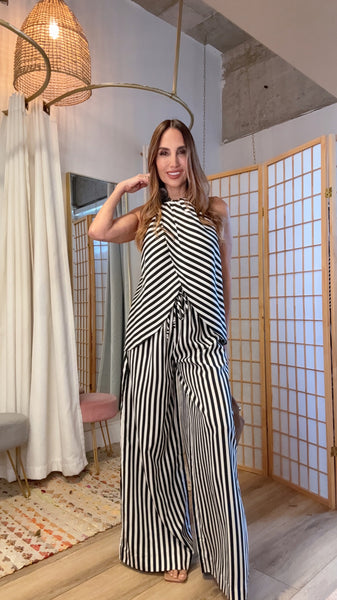 Monaco Striped Resort Set