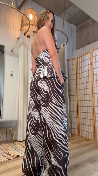 Savanna Halter Pant Set