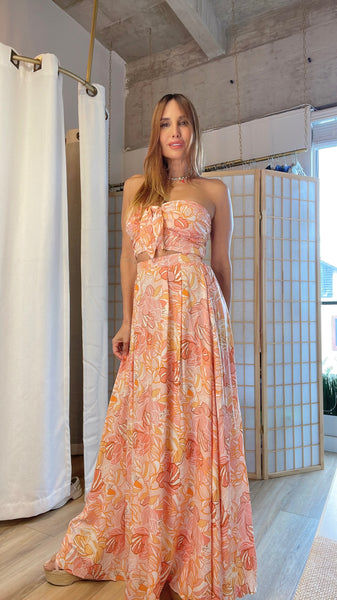 Giorgia set of top and skirt