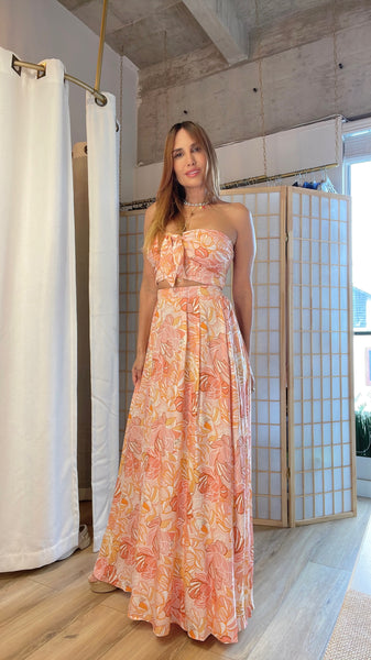 Giorgia set of top and skirt